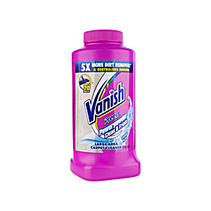 image of Vanish Preen Power Powder Large Area Carpet Cleaner 510G