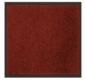 Upc Tapis Dentre Anti Poussire L 80 X L 60 Cm Rouge