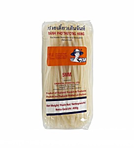 image of Farmer Chantaboon Rice Noodles Pasta 5MM 400G