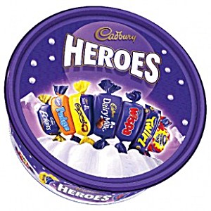 7622210219909 UPC Cadbury Heroes Chocolate Tub