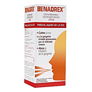 image of Benadrex Jarabe Frasco Con 150 ML