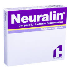 image of Neuralin ( Complejo B. lidocaina. dexametasona) Sol Iny - This Product Is Available Only To Customers Within Mexico