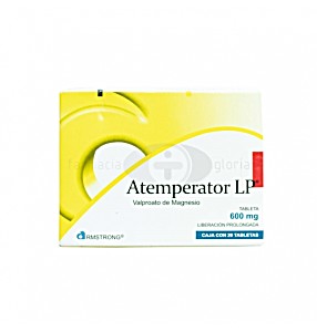 image of Atemperator LP 600MG 20 Tabs