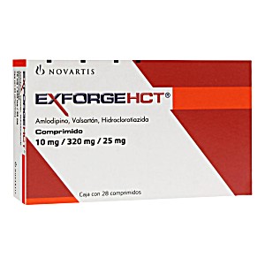 image of Exforge HCT 10 / 320 / 25MG 28tab