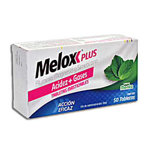 image of Melox Plus Mint 50 Tabs