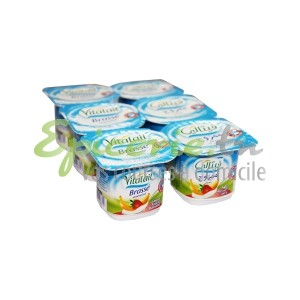 Upc Yaourt Brasse Fraise Banane Vitalait Le Lot De 6