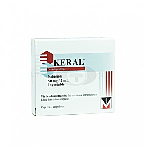 image of Keral Ampula C 3 50MG / 2ML Dexketoprofeno