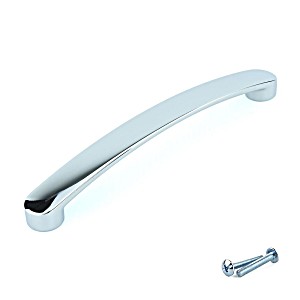 image of M4tec Bow Kitchen Cabinet Door Handles Cupboards Drawers Bedroom Furniture Pull Handle Polished Chrome. M6 Series