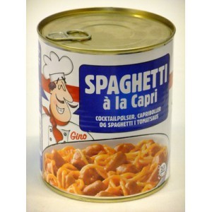 image of Spaghetti a La Capri Canned Dinner 870 Grams