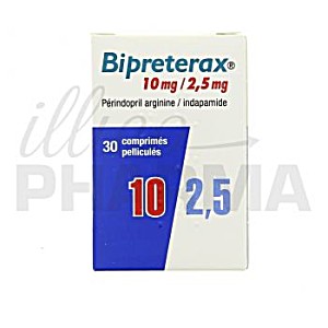 image of Bipreterax 10MG / 2,5MG Bte 30 CPR Pell