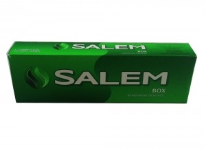 image of Salem Green Label Box King Carton