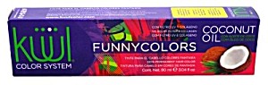 image of Kuul Funny Colors Semi Permanent Hair Color Neon Green 3.04 Oz