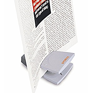 image of Sysmax Stand Clip Up-right Holder For Document A4 Paper Reading Typing