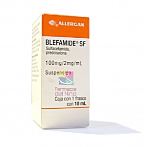 image of Blefamide SF (sulfacetamide / Prednisolone / Alcohol) Eye Drops 10ML