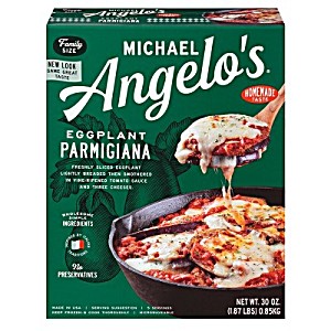 image of Michael Angelo's Eggplant Parmesan Frozen Entree