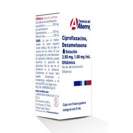 image of Marca Del Ahorro Ciprofloxacino / Dexametaso 3.1MG Oftalmico