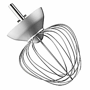 image of Kenwood Major Chef KMC Series Genuine Balloon Whisk (9 Wire, Aluminium)