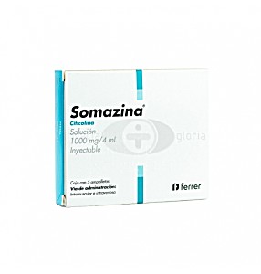 image of Somazina 1000MG Amp 4ML C 5 Citicolina