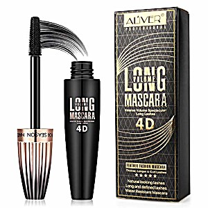 image of 4D Silk Fiber Lash Mascara Waterproof & Long Lasting Voluminous Eyelashes, Smudge-proof 4D Mascara With Hypoallergenic Formula For Natural Eye Makeup