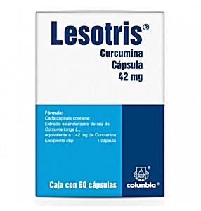 image of Lesotris 42MG Caps 60 Curcumina