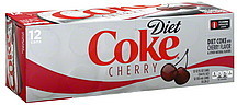 image of Coca-cola Diet Cherry Coke - 12 Pack