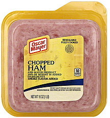 image of Oscar Mayer Chopped Ham Slices (16 Oz)