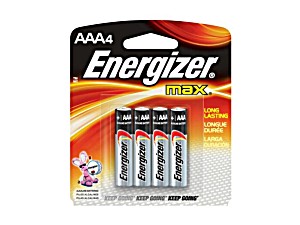 image of Energizer Alkaline Aaa 4 Pack