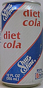 image of Shur Fine Cola (diet)   Nutrasweet