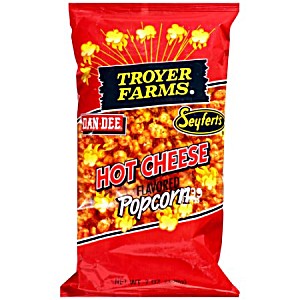 image of Troyer Farms Hot Cheese Popcorn, 7 Oz.