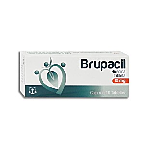 image of Brupacil (hioscine) 10 MG 10 Tabs