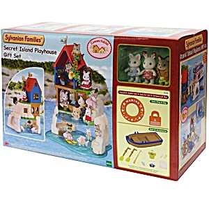 Sylvanian families secret island playhouse fashion