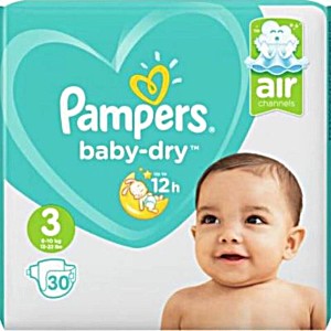 image of Pampers ML Diaper S3 90S