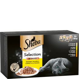 image of Sheba Select Slices In Gravy - Poultry Collection 8X85 G