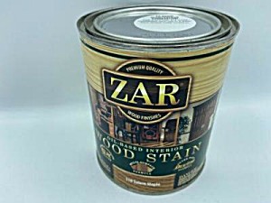 image of Zar 11012 Wood Stain Linseed Oil Base Interior Salem Maple, 1 QT