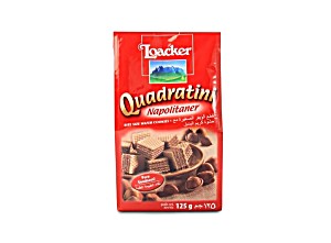 image of Loacker Wafer Quadratini Napolitaner 125G