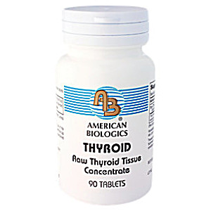 image of American Biologics- Thyroid Glandular 90 Caps