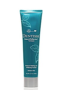 image of Natural Reflection Fluoride Free Whitening Toothpaste By Dentisse - Whiter Teeth, Brighter Smile - Polishing Fluoride Free To