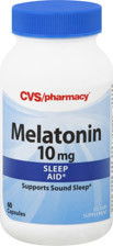 image of CVS Pharmacy Melatonin 10 mg, Capsules