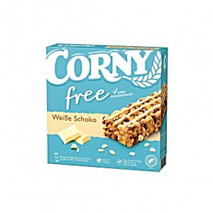 image of Corny White Choco Cereal Bars 6X20GR