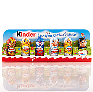 image of Kinder Milk Chocolate Easter Mini Figures 6 X 15G