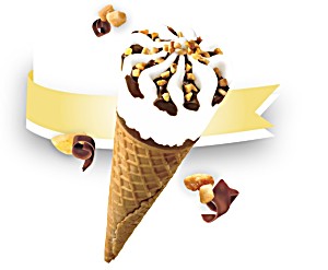 image of Good Humor King Cone Ice Cream Cone (4.6 fl Oz.)