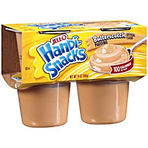 image of Kraft Handi-snacks Pudding Butterscotch Pudding,