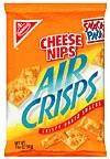 image of Nabisco Air Crisps Snacks Baked Cheese Nips