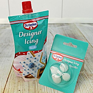 image of Dr Oetker Designer Icing Pouch Blue 140G