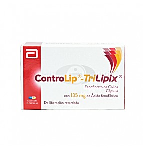 image of Controlip Trilipix 135 MG Con 15 Capsulas