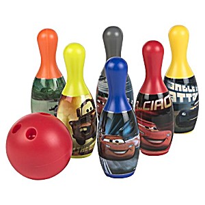 disney cars bowling set