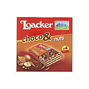 image of Loacker Choco & Nuts X4