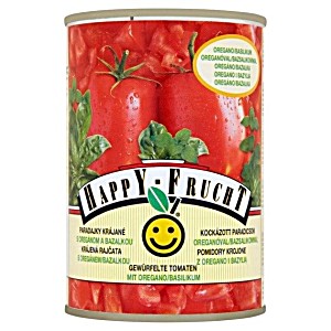 Upc Happy Frucht Pomidory Krojone Z Oregano I Bazyli G