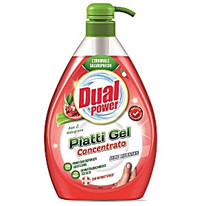 8054633830710 UPC Dual Power Piatti Gel Dosatore L 1 Aloe & Melograno