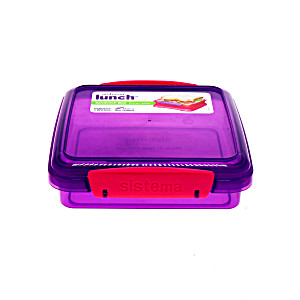 image of Sistema Single Sandwich Box Coloured